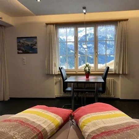 Apartment Chalet Mislin, Direkte Bergsicht *