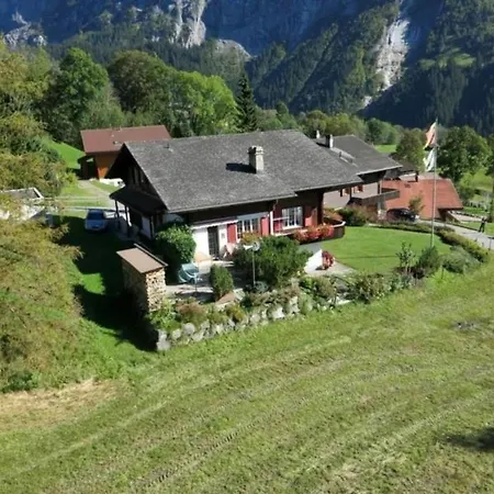Apartment Chalet Mislin, Direkte Bergsicht *
